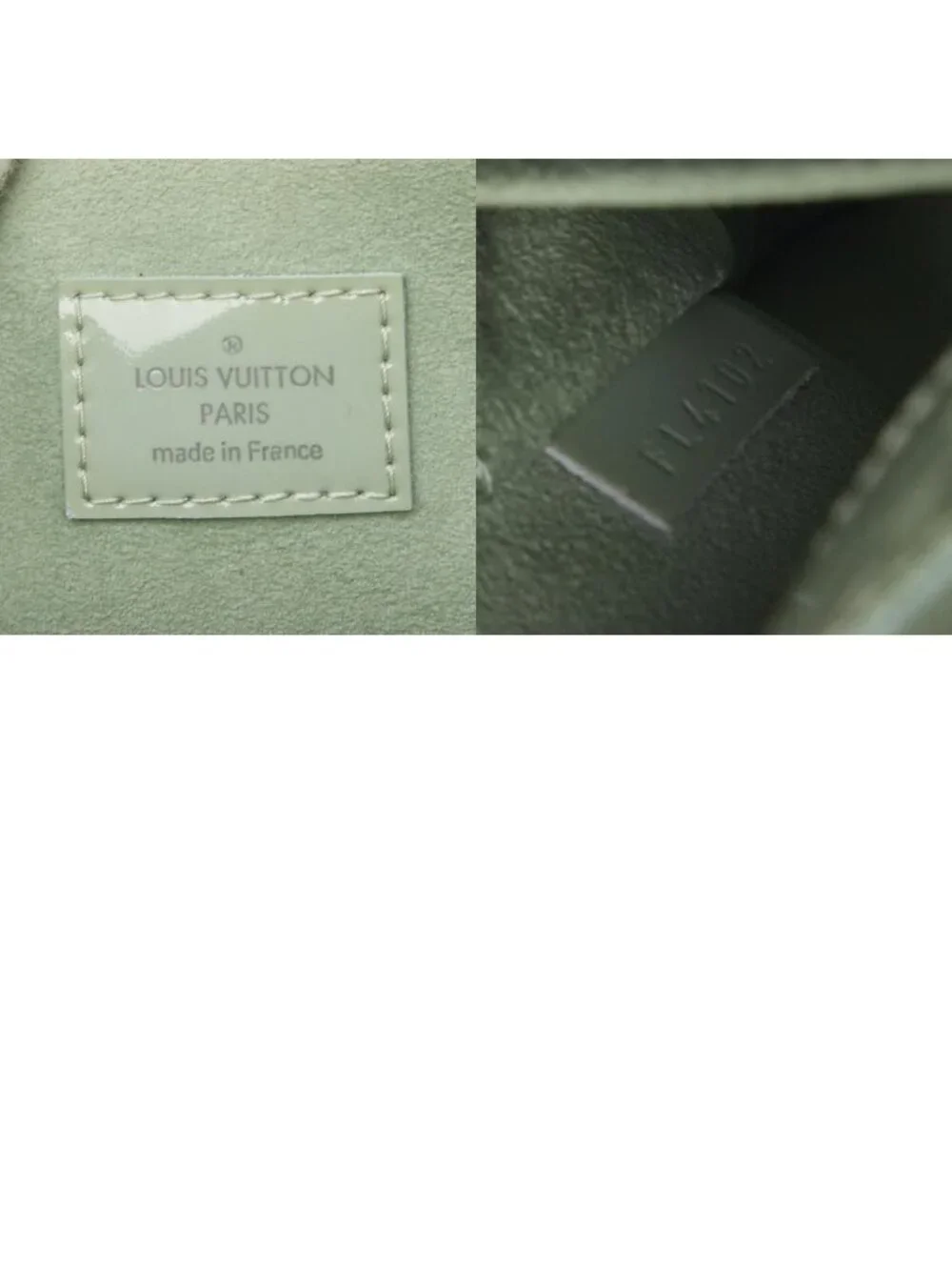 Louis Vuitton Epi Electric Alma PM Shoulder Bag Mint Green Patent Leather